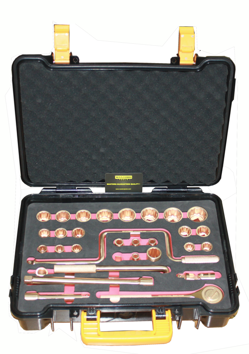 ATEX NONSPARKING SOCKETS SET 1/2