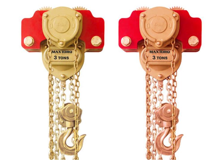 NON-SPARKING CHAIN HOISTS