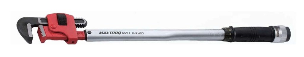 TORQUE WRENCH with ADJUSTABLE PIPE JAW WRENCH